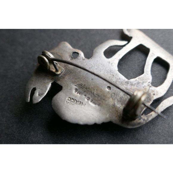 Vintage Mexican Sterling Silver Loaded Pack Burro - Picture 4 of 4